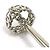 Chanel Kanzashi Haarschmuck Silber - Ansicht 8