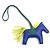 Hermès Hermes Rodeo PM Handbag Charm Verde Amarillo Azul marino - vista 2