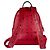 MCM Leather Backpack in Red - view 3