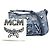 MCM Schultertasche Blau - Ansicht 14