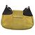 Bolso Satchel Prada con solapa y cierre Push Lock de ante Amarillo - vista 2