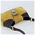 Bolso Satchel Prada con solapa y cierre Push Lock de ante Amarillo - vista 7