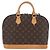 Louis Vuitton Alma Monogram Canvas PM Castaño