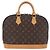 Louis Vuitton Alma Monogram Canvas PM Castaño - vista 2
