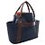 Hermès Hermes Sac de Pansage Groom 2-Way Tote Bag Braun Marineblau - Ansicht 2