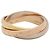 Anillo Cartier Trinity Plata Dorado