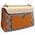 Borsa a tracolla piccola Gucci GG Supreme Padlock Marrone Beige Crudo - vista 2