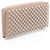 Cartera larga redondeada Christian Louboutin PANETTONE Spike Stud Beige - vista 2
