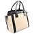 Bolso Tote Chloé Alison Negro Beige - vista 2