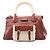 Sac à main 2-Way Chloé Chloe Edith Marron Blanc