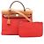 Hermès Bolso Hermes Herbag Zip 2-Way Castaño Roja
