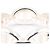 Ring Hermès Anello a fascia Hermes Enchainée PM in Argento 925 - vista 3