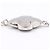 Collana Pure Alhambra 14 Motivi Van Cleef & Arpels Argento - vista 3