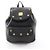 MCM Studded Backpack/Handbag Black