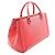 Borsa a mano 2-Way MCM Logo in pelle rossa Rosso - vista 2