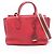 Borsa a mano in pelle 2-Way MCM Milla da donna, Red Rosso