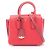 MCM MINI MILLA 2-Way Lederhandtasche Rot