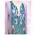 Antik Batik Preppy Folk Seidenvoile Maxikleid Weiß Grün Lila - Ansicht 14