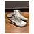 Golden Goose Sneakers Slide Bianco Stampa leopardo - vista 8