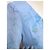 Cacharel Vestido de Seda Preppy Liberty Floral Blanco Azul Verde Azul claro - vista 15