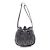 Borsa a mano pouch Miu Miu Matelassé in pelle nera Nero
