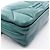 Borsa a mano 2-Way Miu Miu Miu Trapuntata Quilted Verde - vista 7
