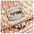 Borsa a tracolla 2-Way Miu Miu NAPPA CRYSTAL Matelassé D'oro - vista 6