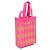Borsa Nano Shopping MARNI a motivo pied-de-poule Marrone Rosa - vista 2
