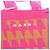 Borsa Nano Shopping MARNI a motivo pied-de-poule Marrone Rosa - vista 4