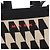 MARNI Nano Shopping Bag Nero Beige - vista 4