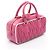 Borsa a mano 2-Way Miu Miu MATELASSE Rosa Bianco - vista 2