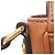 Borsa a mano 2-Way Miu Miu CRM FINE CALF Penny Marrone - vista 7