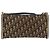 Borsa a tracolla Christian Dior Trotter Canvas Navy Gold Auth bs36117 D'oro Blu navy - vista 3