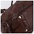 Sac à main PRADA en cuir marron argent BR2804 Auth am12375V Argenté - vue 13