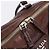 Sac à main PRADA en cuir marron argent BR2804 Auth am12375V Argenté - vue 15