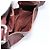 Sac à main PRADA en cuir marron argent BR2804 Auth am12375V Argenté - vue 24