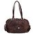 Sac à main PRADA en cuir marron argent BR2804 Auth am12375V Argenté - vue 3