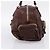 Sac à main PRADA en cuir marron argent BR2804 Auth am12375V Argenté - vue 4