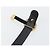 Cintura Christian Dior in pelle scamosciata 32.3'' Nero Oro Auth 188621 D'oro - vista 11