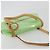LOUIS VUITTON Vernis Biscayne Bay PM Shoulder Bag Peppermint M91289 Auth ep15577 Green - view 6