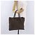 Sac à main FENDI Zucchino Canvas Marron Auth ka5289 - vue 23
