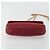 Bolsa de Ombro com Corrente BALLY em Couro Vermelho e Ouro Auth 195012 Dourado - vista 10