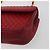 Bolsa de Ombro com Corrente BALLY em Couro Vermelho e Ouro Auth 195012 Dourado - vista 11