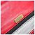 Bolsa de Ombro com Corrente BALLY em Couro Vermelho e Ouro Auth 195012 Dourado - vista 17