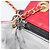 Bolsa de Ombro com Corrente BALLY em Couro Vermelho e Ouro Auth 195012 Dourado - vista 21