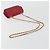 Bolsa de Ombro com Corrente BALLY em Couro Vermelho e Ouro Auth 195012 Dourado - vista 7