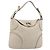 Borsa a tracolla Salvatore Ferragamo Gancini in pelle Ivory Silver Auth 196279 Argento Crudo