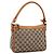 Borsa GUCCI GG Canvas Beige Gold Tone 146244 Auth BA15387