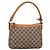 Borsa GUCCI GG Canvas Beige Gold Tone 146244 Auth BA15387 - vista 2