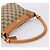 Borsa GUCCI GG Canvas Beige Gold Tone 146244 Auth BA15387 - vista 7